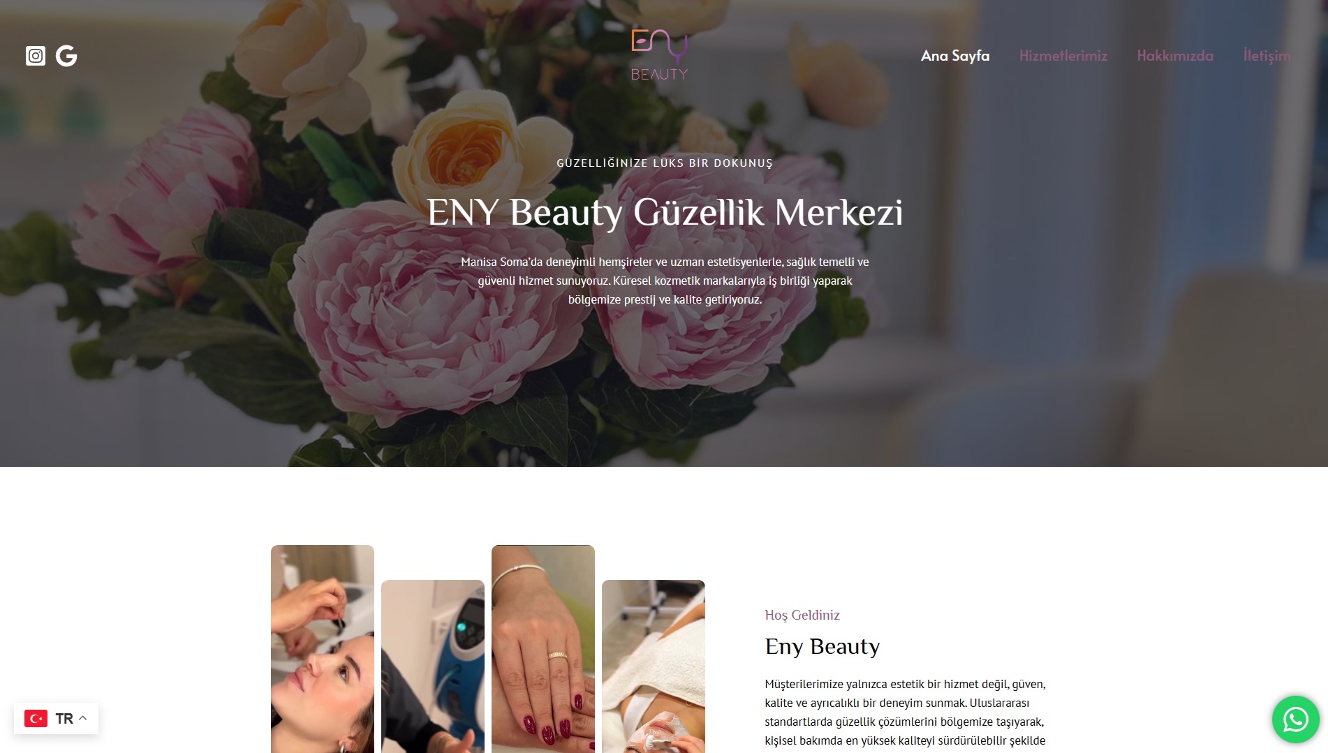 ENY Beauty Web Site